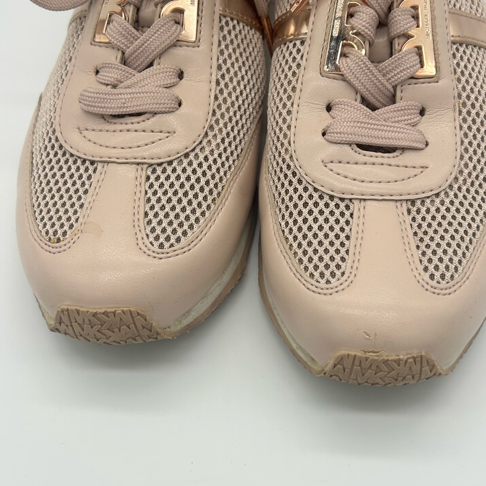 MICHAEL Michael Kors  Maggie Blush Pink Sneakers 8 - Picture 10 of 15